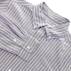 AYR The Everyday Button Down Shirt Mens L Whit 100% Portuguese Oxford Cotton